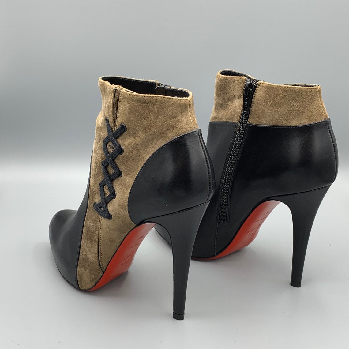 christian louboutin by the river leather boot
