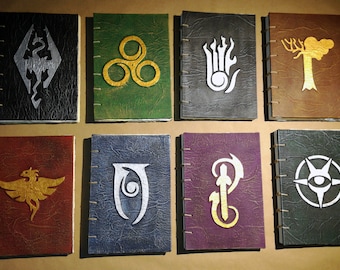 スカイリム風18 x 12.5 cmコプト製本ノート - Etsy 日本