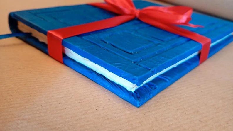 Doctor Who Inspired River Song TARDIS Diary Journal Handmade image 3