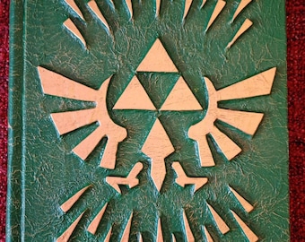 Legend of Zelda Inspired Handmade Hyrulian Journal (20 x 27 cm) Handmade