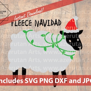 Fleece Navidad SVG