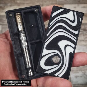 Dynavap Dinky Pour Designer Stash Crate DS92/DS109 EM Carbon Fiber X Base Color Of Your Choice