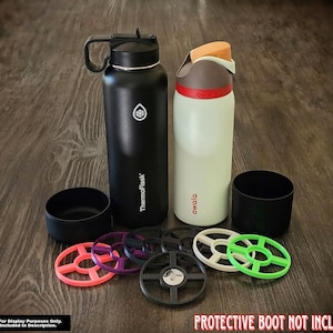 SKCreations Airtag Bottle Tracker Locator for OWALA Freesip 24oz & 32oz fits HydroFlask 40oz Water bottle tumbler- Tracker Insert ONLY!