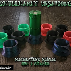 SKCreations Madheaters Reload GEN 2 Container Slip On Base Stands.