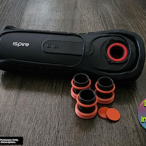SKCreations Carbon Fiber V2 XL Ispure Ispire Dynavap Wand Accessory