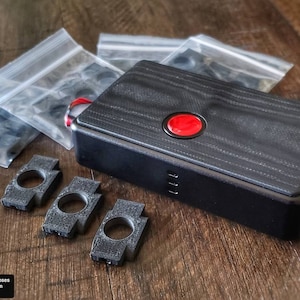 Billet Box Rev4 Rev4(b) SKC Boro Carbon Fiber X Condensation Plugs 3 Piece Set DL/Hybrid/MTL Flow Options