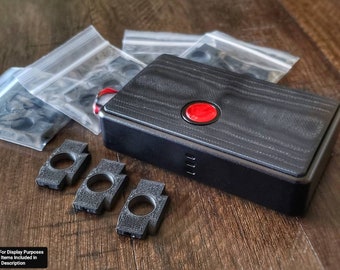 Billet Box Rev4 Rev4(b) SKC Boro Carbon Fiber X Condensation Plugs 3 Piece Set DL/Hybrid/MTL Flow Options