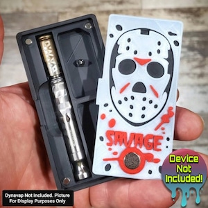 Dynavap Dinky Designer Stash Crate DS92/DS109 Jason Voorhees Edition