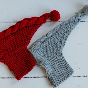 Hunde Mütze Italienisches Windspiel Snood Handgestrickte Wolle Whippet Mütze Ohrenwärmer mit Zopfmuster für große Hunde
