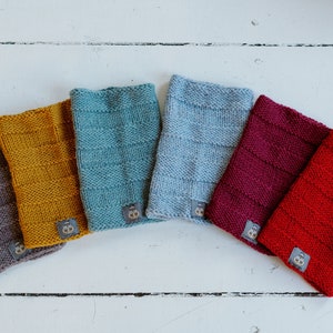 Wool Knit dog snood Greyhound wool scarf Whippet neck warmer Hand knit dog accessories