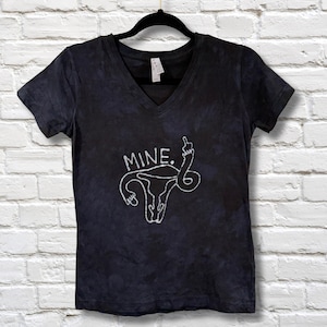 Mine.  Batik T-Shirt - Women’s Hand Painted Batik Shirt - Women&#39;s Size Small