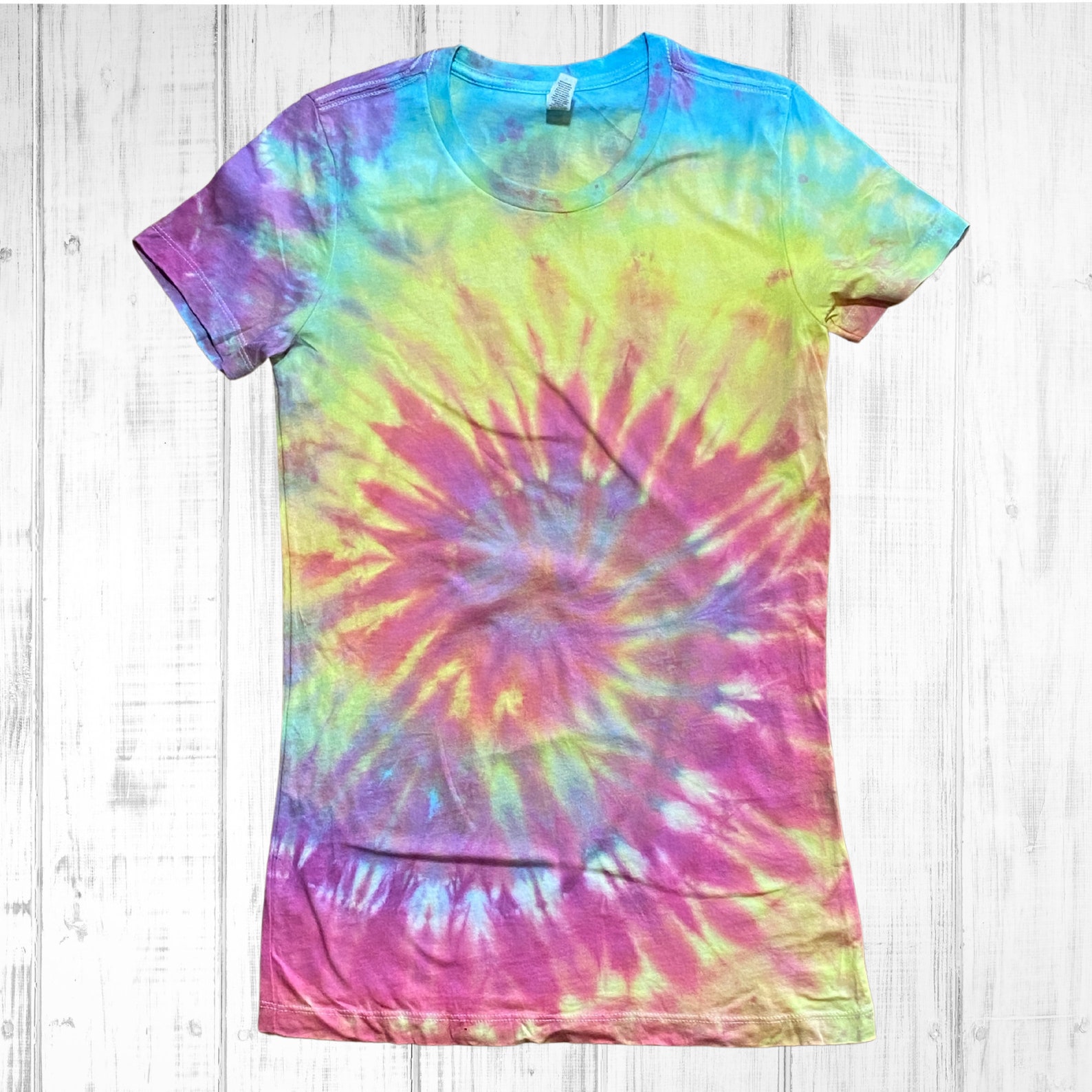 Tie Dye Shirt Summer Spiral | Etsy