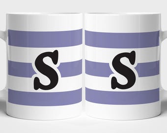 Personalised Initialled On Both Sides Mug