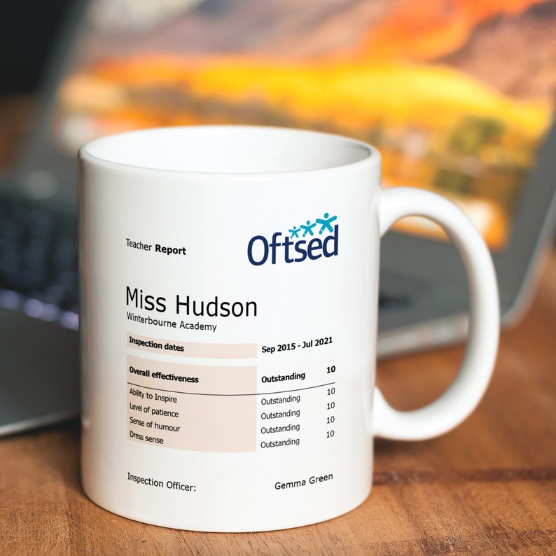 Personalised Teacher Mug image 1