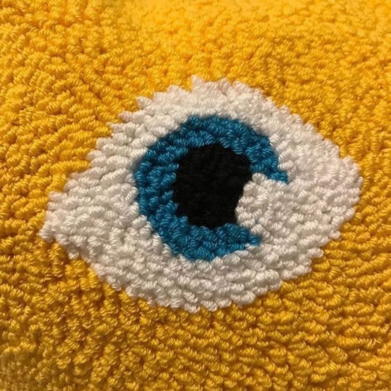 textured cushion,pillow gift Evil/'s eye punch needle pillow,decorative throw pillow,boho pillow arrival in 1-3 days with DHL
