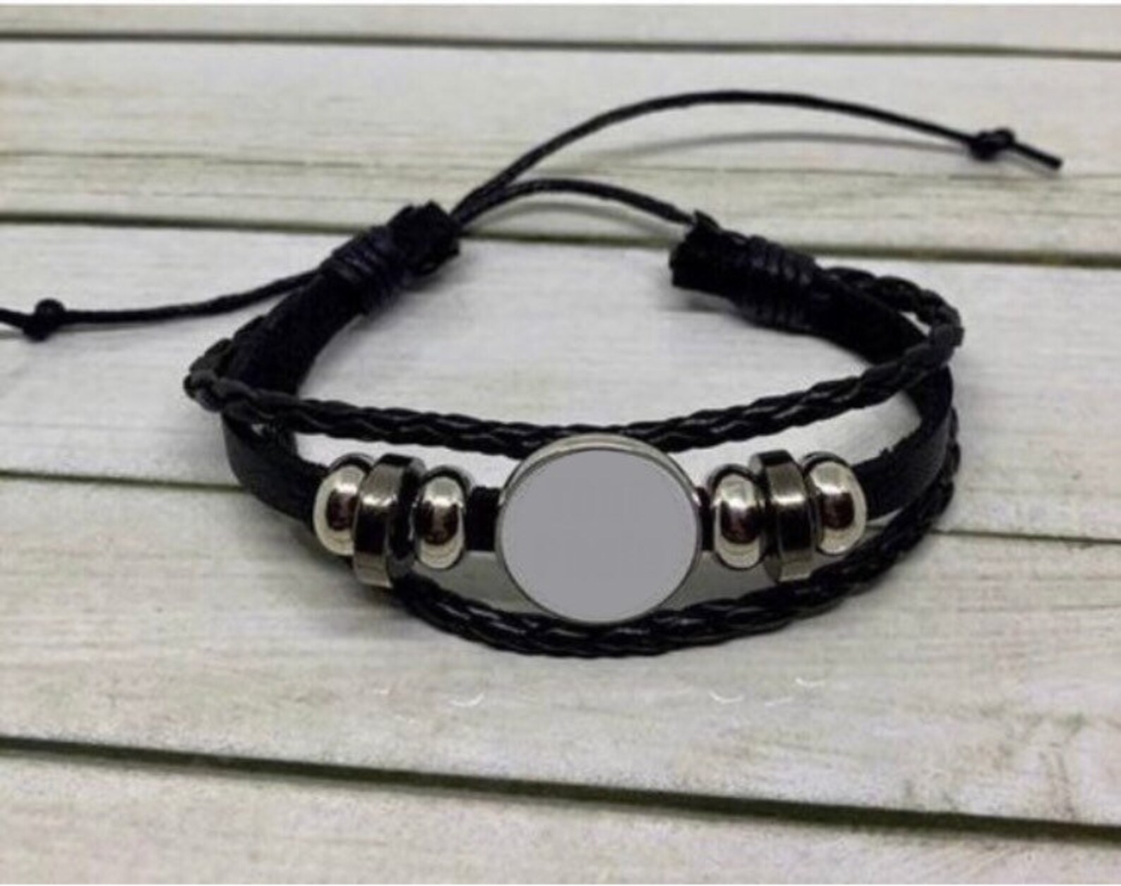 Sublimation blank Leather bracelet Etsy