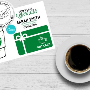 Thanks a latte Pop By Tag, Real Estate Marketing, Referral, Pop By Ideas, Coffee Pop By Tag, Client Tag, Printable Pop By , Instant Download