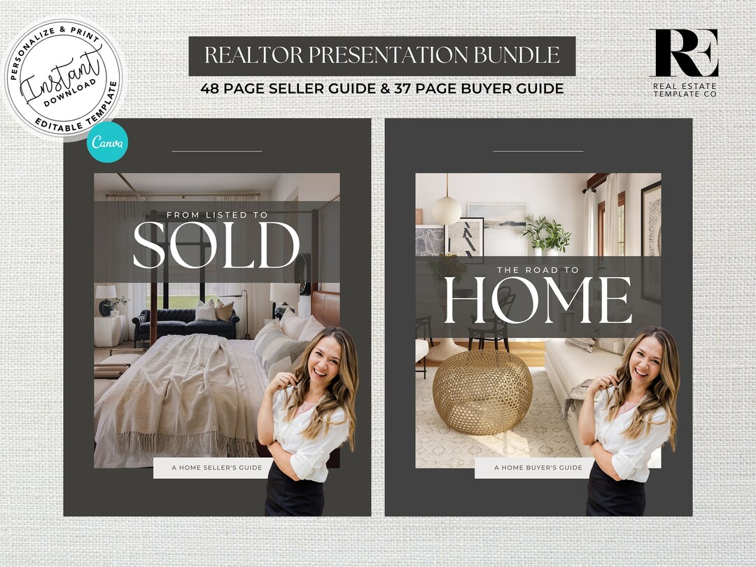 Real Estate Template Real Estate Presentation Bundle Seller Guide Real Estate Template Real Estate Presentation Bundle Seller Guide