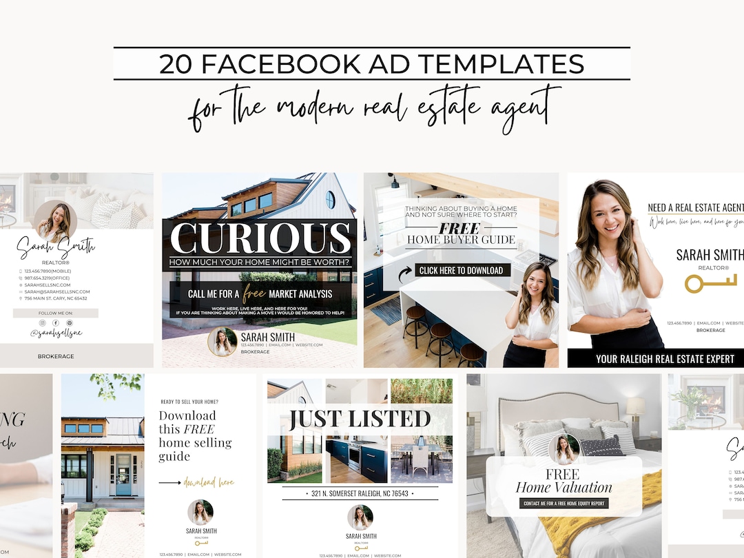 Real Estate Facebook Ad, Real Estate Marketing, Realtor Marketing
