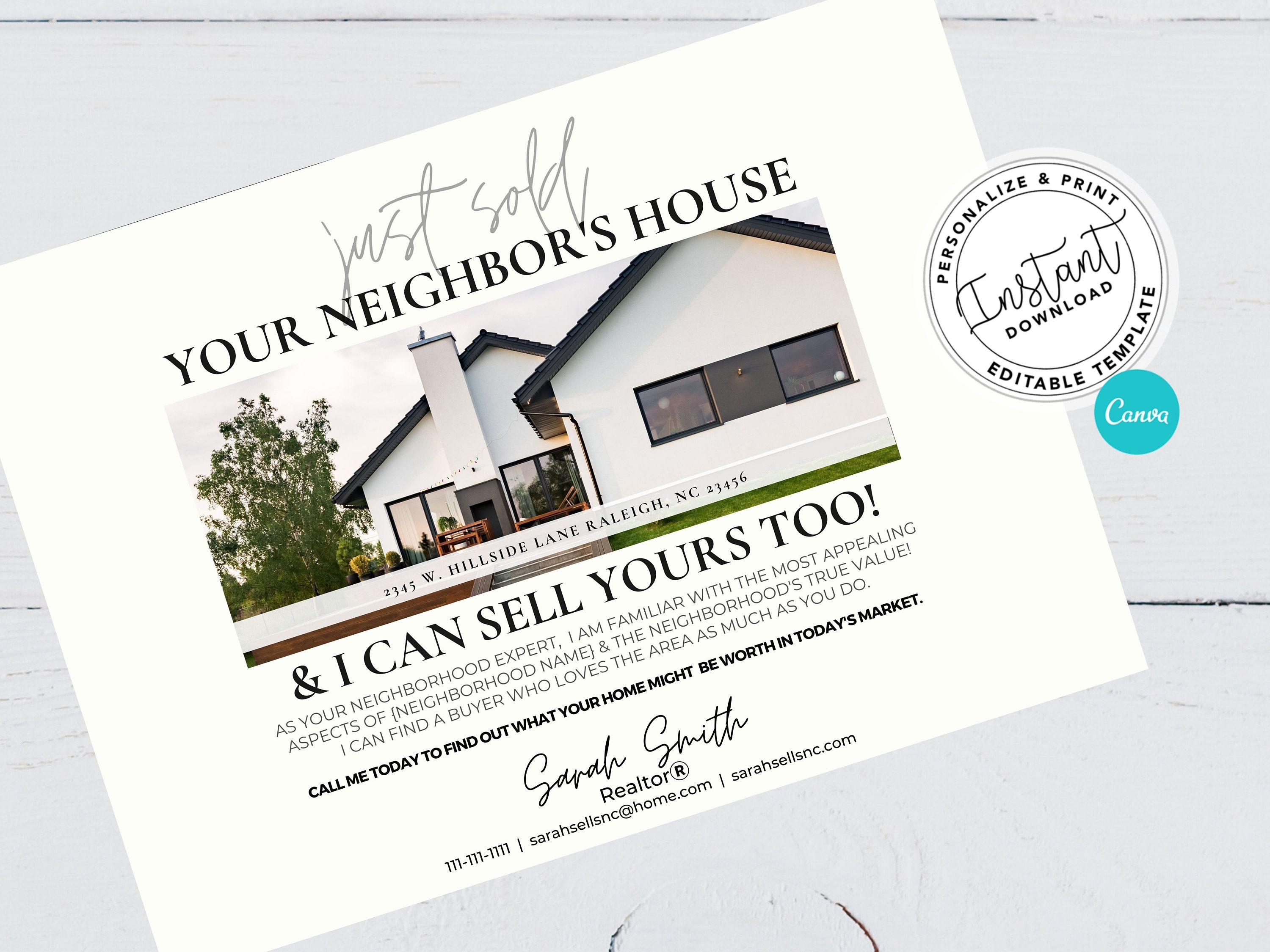 my house sold