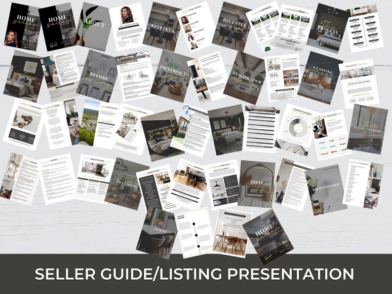 Real Estate Guide Bundle Instant Download Real Estate Etsy