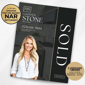 Real Estate Listing Presentation, NAR Settlement, Real Estate Marketing, Canva Template, Listing Consultation, Home Seller Guide, CMA,Modern