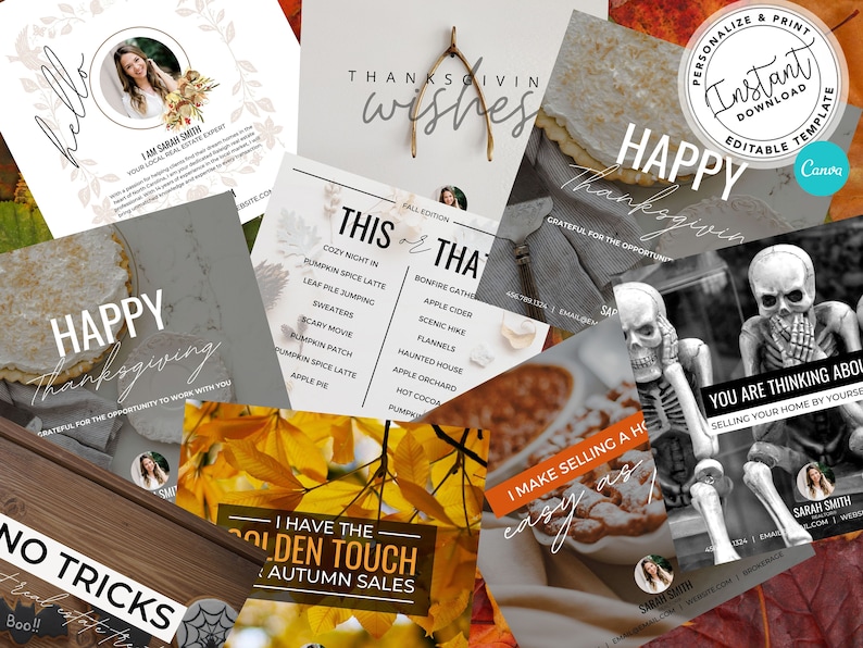 Real Estate Fall Post, Real Estate Social Media, Fall, Halloween ...