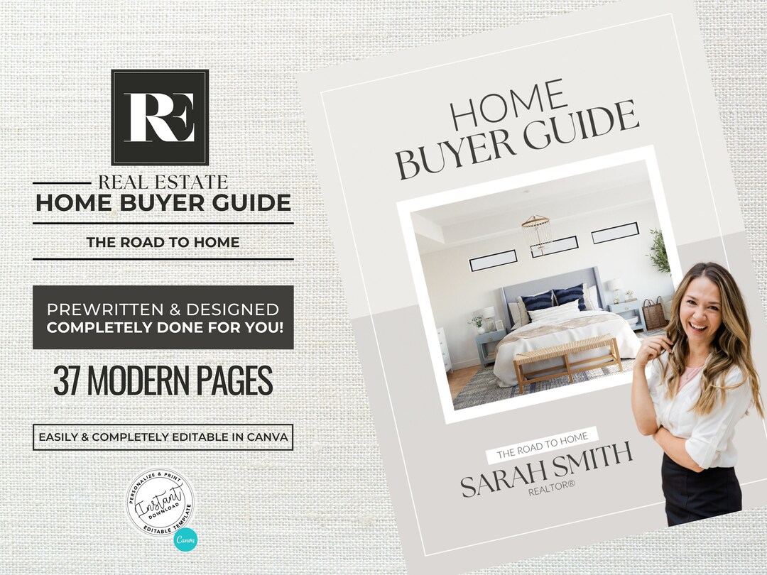 Real Estate Buyer Presentation, Real Estate Marketing, Printable Buyer ...