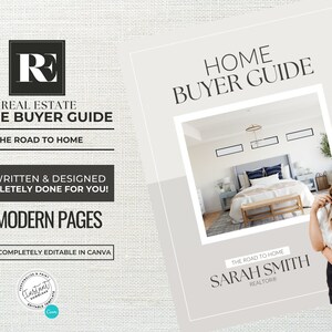 Real Estate Buyer Presentation, Real Estate Marketing, Printable Buyer Guide, Buyer&#39;s Presentation, Canva, Download, Real Estate Template