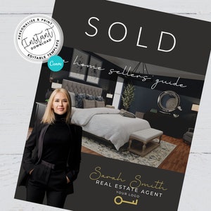 Listing Presentation for Real Estate Agent, Real Estate Marketing, Real Estate Template, Agent Listing Presentation, Seller Guide, Canva