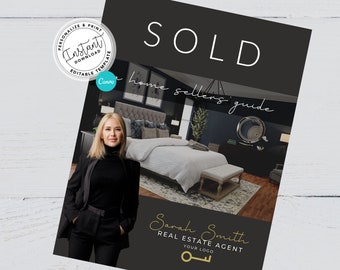 Listing Presentation for Real Estate Agent, Real Estate Marketing, Real Estate Template, Agent Listing Presentation, Seller Guide, Canva