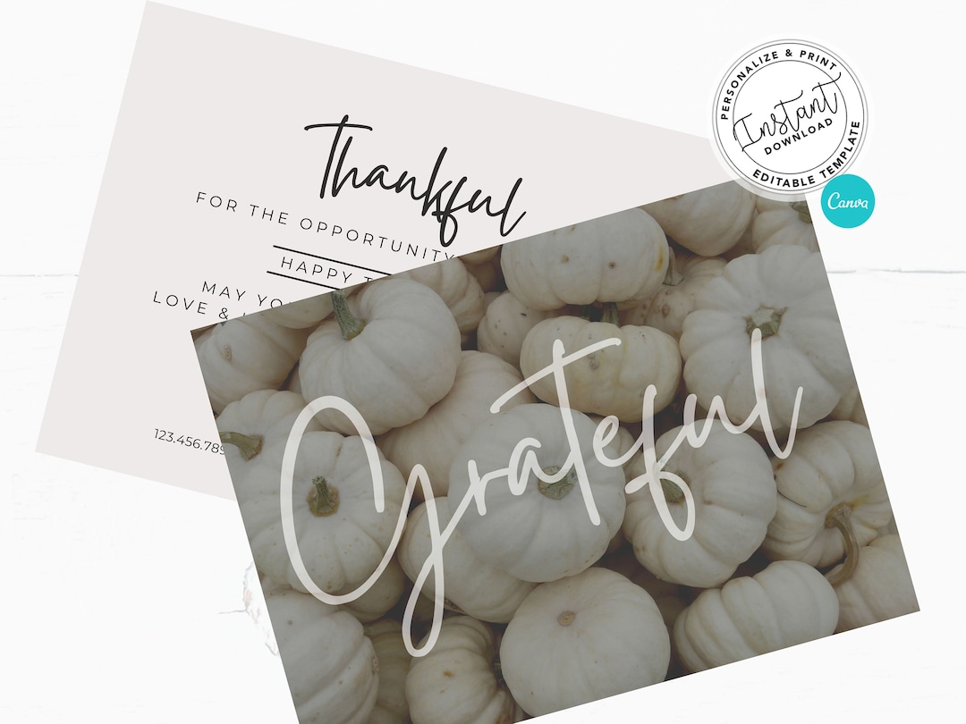 Real Estate Thanksgiving Card, Real Estate Marketing, Agent Pop By ...