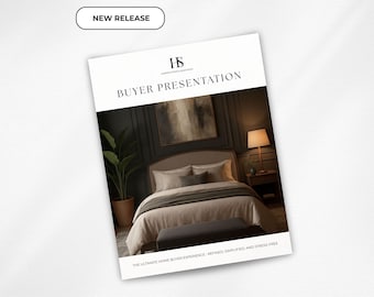 Luxury Real Estate Home Buyer Presentation, NAR Settlement, Real Estate Marketing, Canva Template, Home Buyer Consultation,Agent Guide 2026