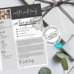 Real Estate, Home Buyer Offer Letter Template, Real Estate Marketing, Real Estate Template, Instant Download, Home Buying, Canva, PNG