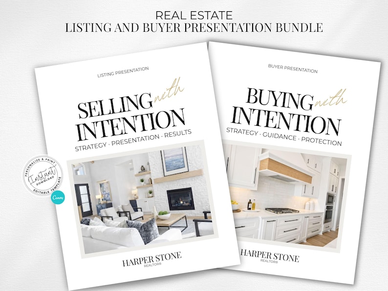 Real Estate Listing & Buyer Presentation Bundle, NAR Settlement, Real ...