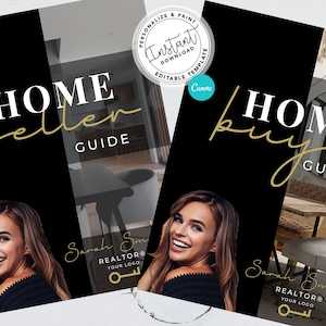 Real Estate Home Buyer and Seller Guide Bundle, Real Estate Template, Real Estate Buyer Packet, Seller Packet, Fall Presentation Book