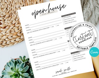 open house printable etsy