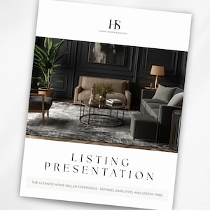 2026 Listing Presentation, NAR Settlement, Real Estate Realtor Marketing Canva Template, Listing Consultation, Home Seller Guide, Luxury CMA