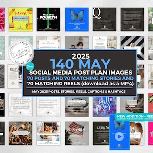 May 2025 Real Estate Instagram Templates: Canva Marketing (Reels)