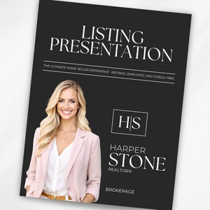 2026 Listing Presentation, NAR Settlement, Real Estate Realtor Marketing Canva Template, Listing Consultation, Home Seller Guide, Luxury CMA