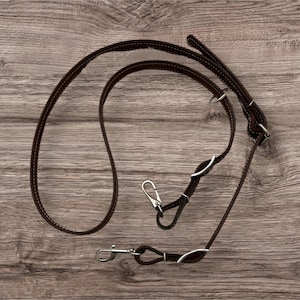 Handmade Leather “Fat Boy Strap” – Full-Length Saddle Stabilizer