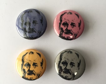 Bill Murray icon buttons (bold colors set #2)