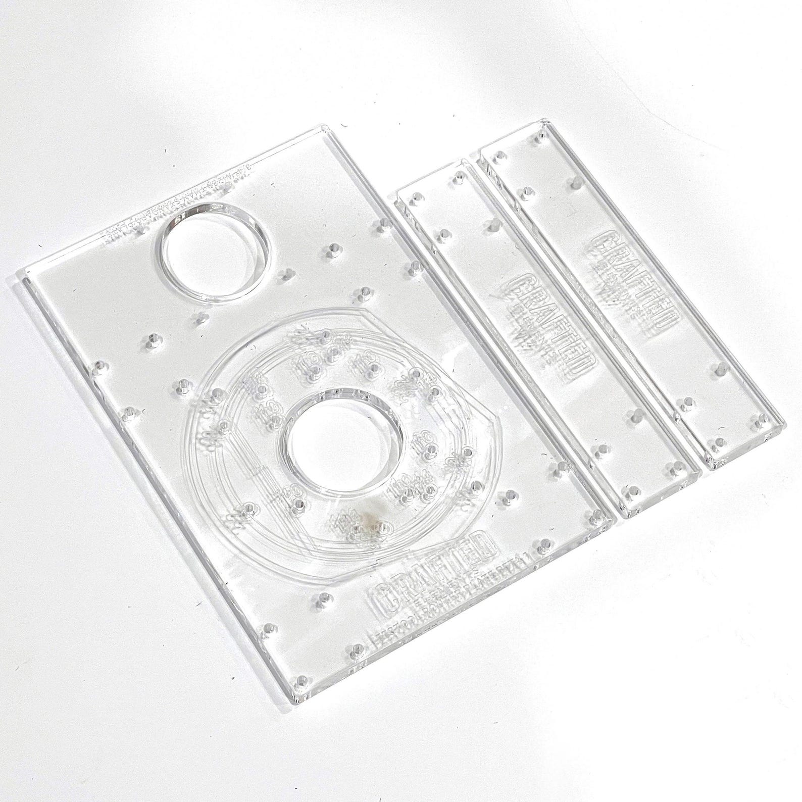 Plexiglass For Router Base Router Sled Acrylic Router Base & Brackets - Etsy
