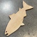 17.75x8 Salmon Fish Shaped Serving Board Acrylic Router - Etsy