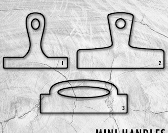 Mini Handles - Acrylic Router Templates For Cheese Boards