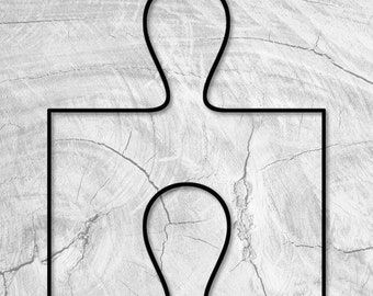 Round Handle 1 Acrylic Router Template - Etsy