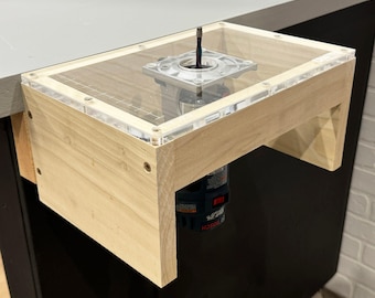 Bosch Colt (PR10E/PR20EVS/gkf125cen/gkf18v-25n/glf18v-8) palm/trim router table plate