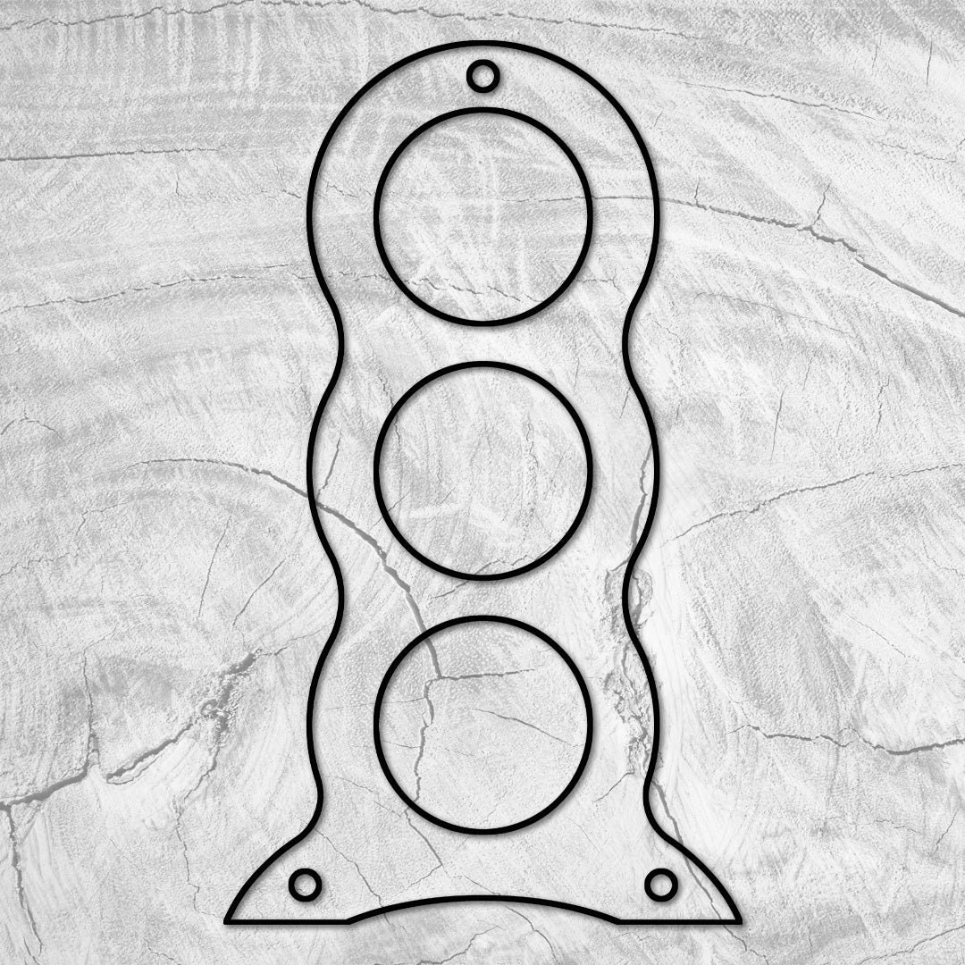 16.4x9.6 Wine Rack Style 1 Acrylic Router Template - Etsy