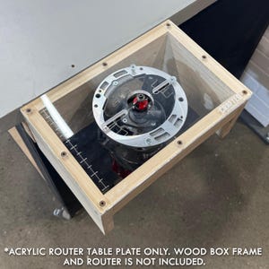 Palm Router Table Insert Blank Universal Palm/trim Router Table Plate - Etsy