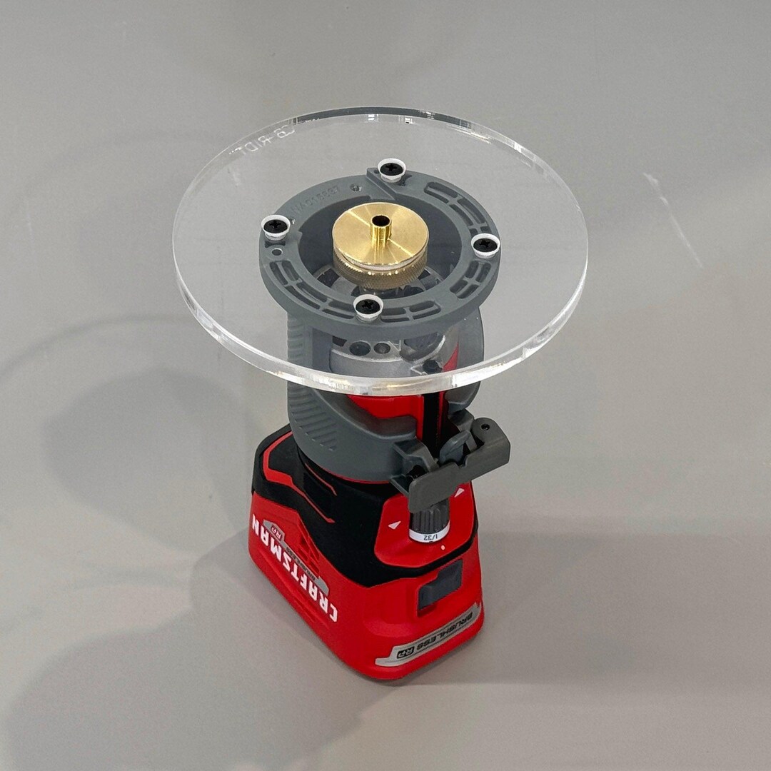 Craftsman V20 (CMCW400B) Palm/trim Router Base Plate - 6